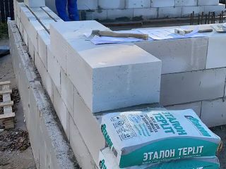  DS-1250 Кладка стен, армопояс, плита перекрытия